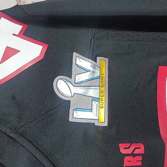 Tampa Bay Buccaneers White super bowl livjersey small 45 new nwt - Picture 6 of 7